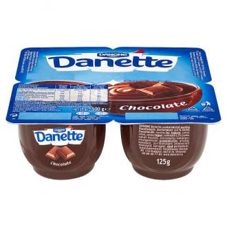 Danette puding čokoláda 4x125g
